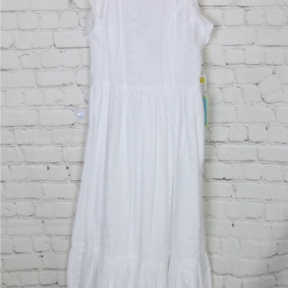 CeCes white ruffle dress - Picture 2 of 9